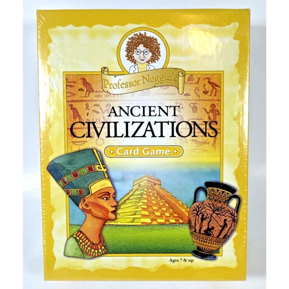 Professor Noggin’s Ancient Civilization Educational Trivia Card Game #10